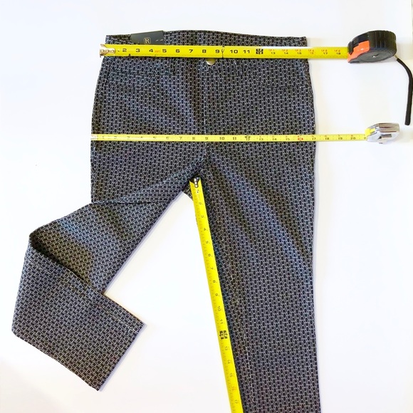 Rafaella Comfort fit black printed Slim Leg Pull On Pants - Picture 8 of 8